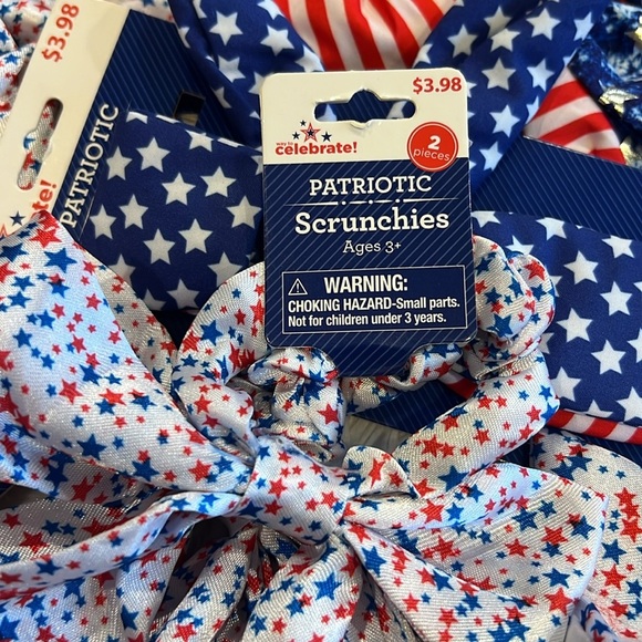 Bundle of little girls bows and barrettes pony tail holders hair ties - Picture 13 of 13